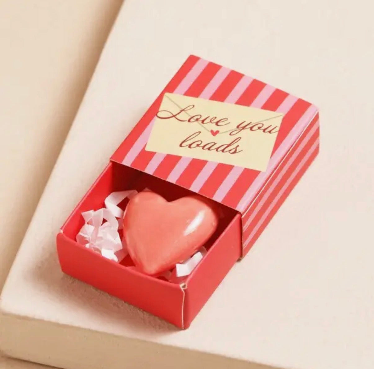 Tiny Ceramic Matchbox Token