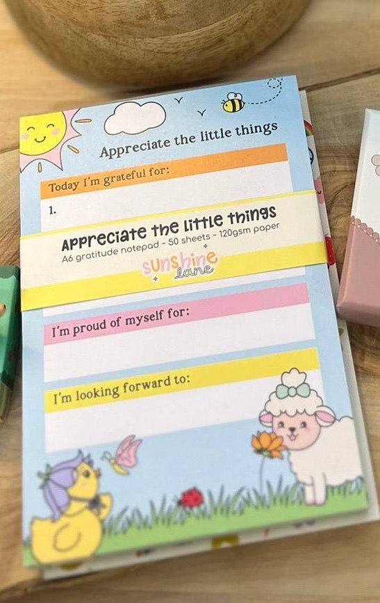 Kid's Gratitude Pad