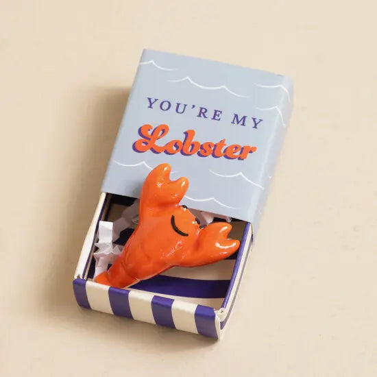 Tiny Ceramic Matchbox Token