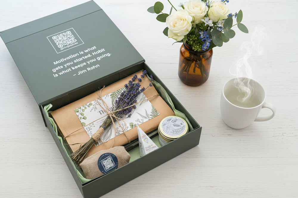 Reset + Rise self care box