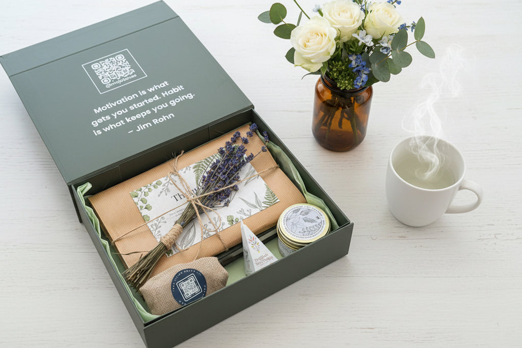 Reset + Rise self care box